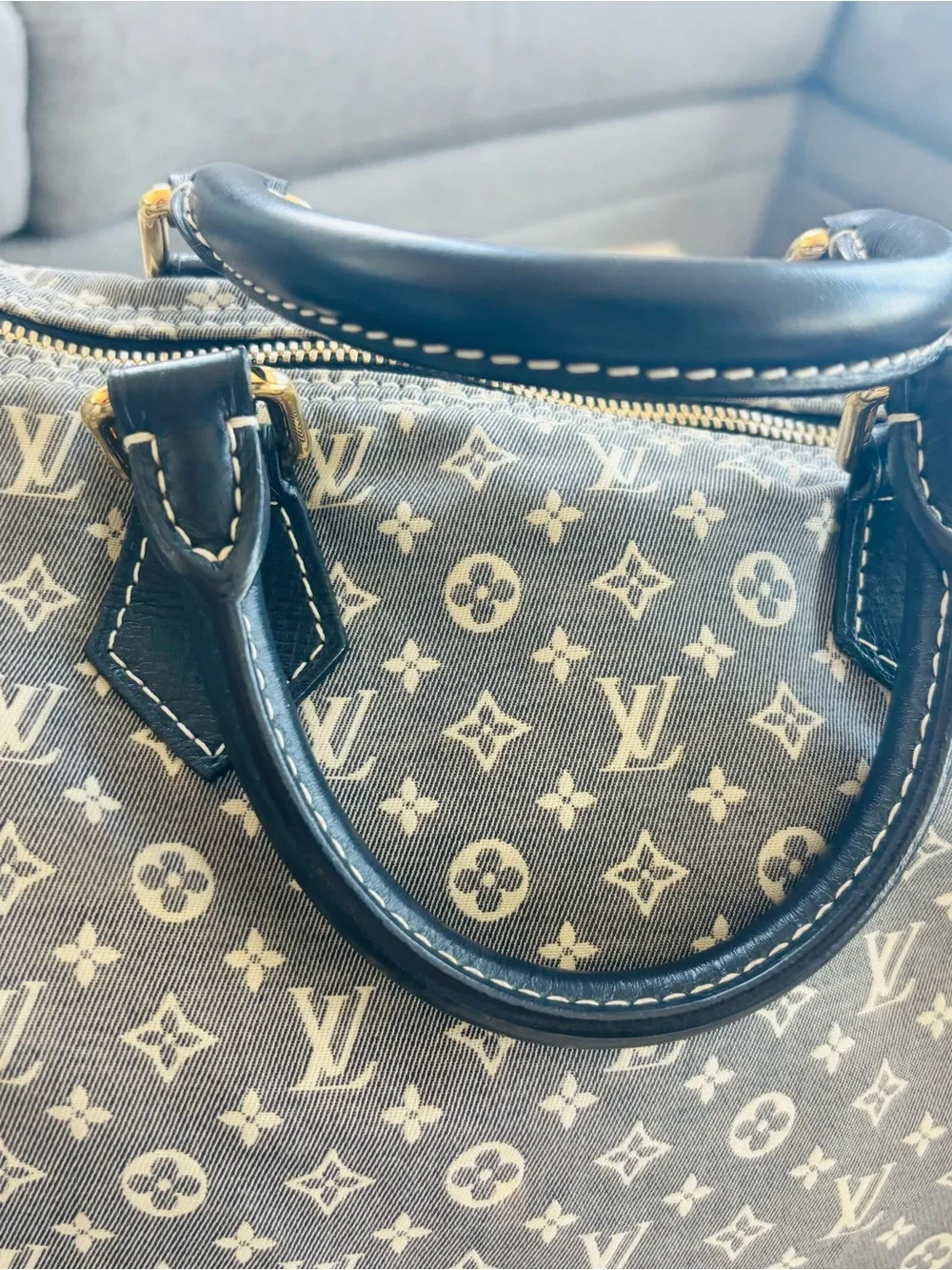 Louis Vuitton Soft Speedy 30 Bandouliere Idylle Navy